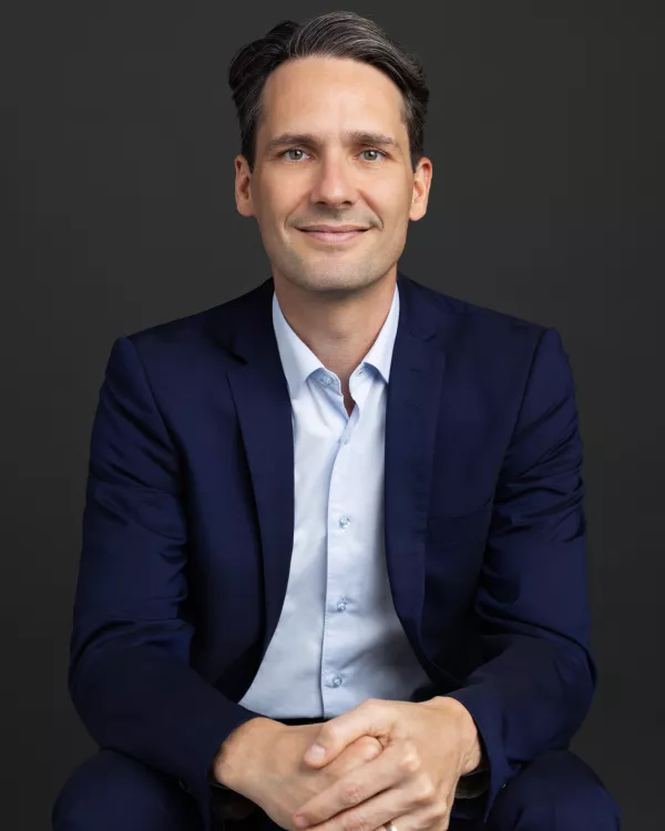 Vincent Martel smiling