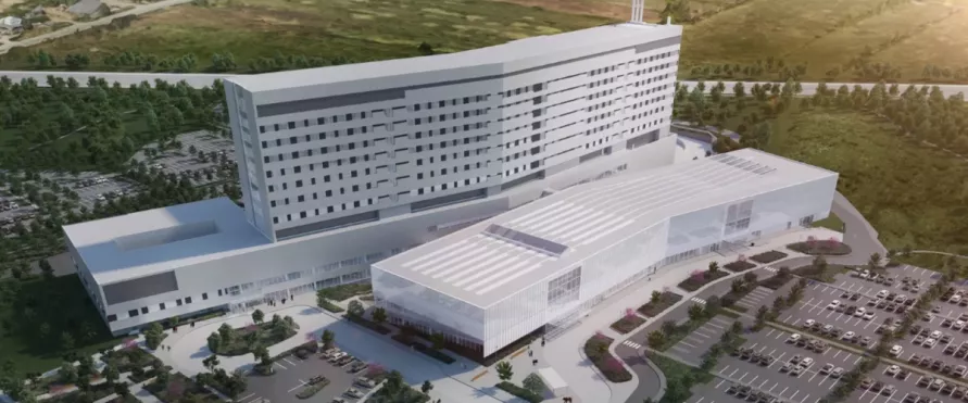Vaudreuil-Soulanges Hospital Render