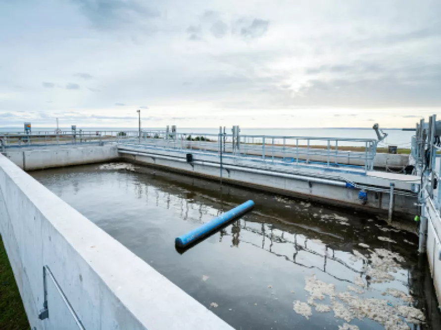 Wastewater Treatment Facility in Newfoundland, an example of Pomerleau's expertise in the Water and Wastewater Treatment Systems Construction Sector