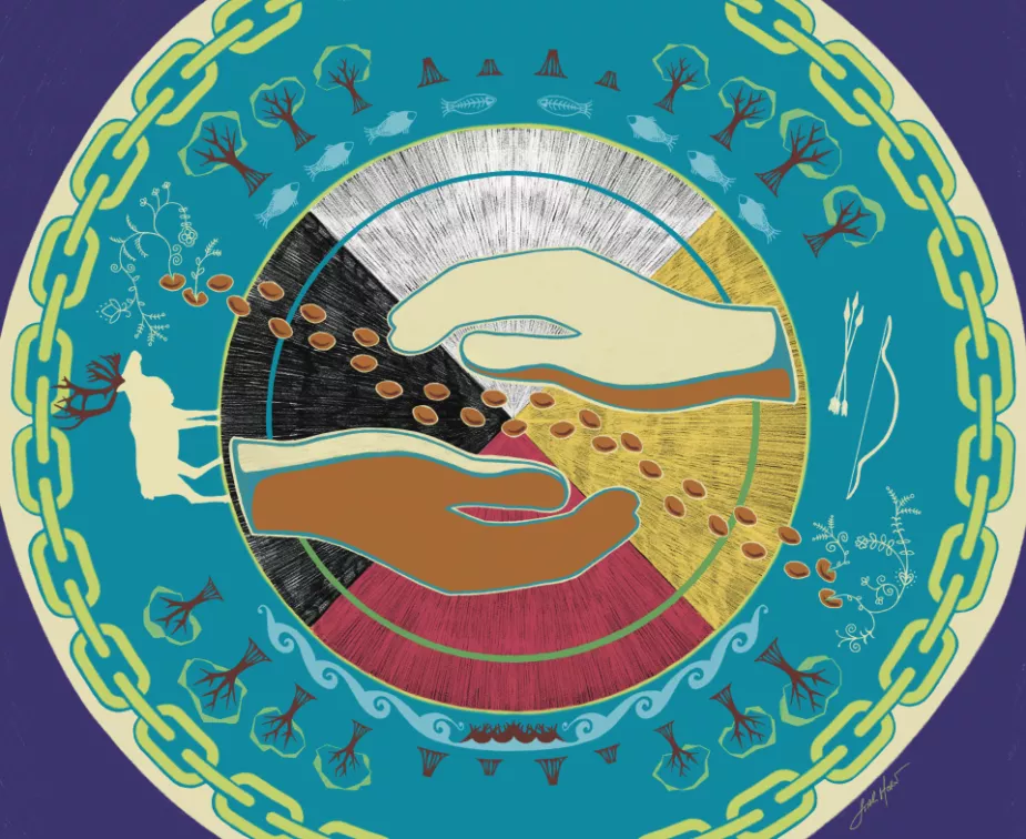 Star Horn - Wampum